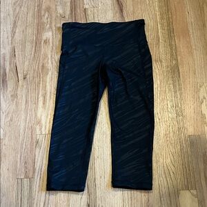 GAP Black Patterned Leggings